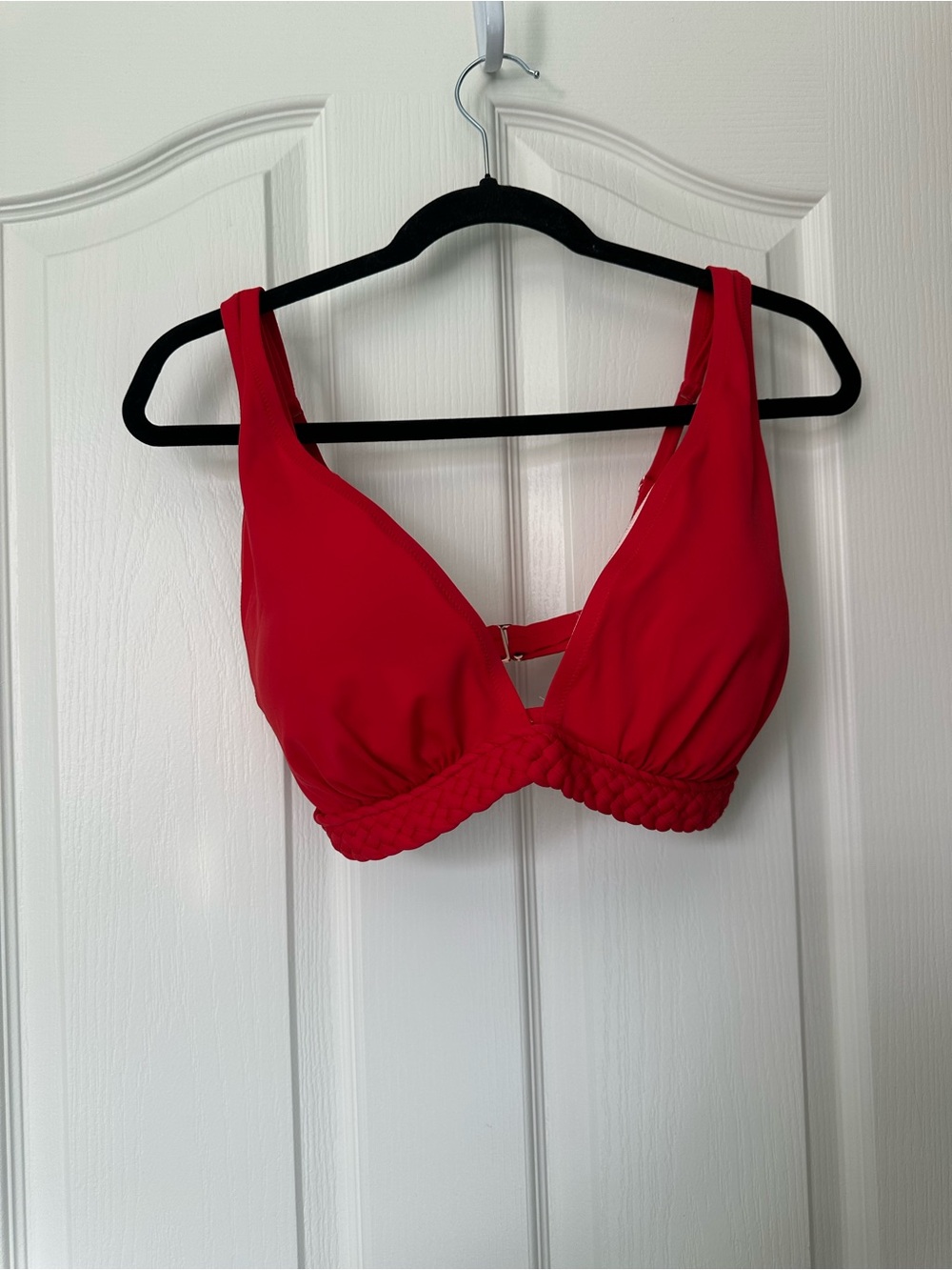 Set: KONA SOL Bright Red Bikini Top and bottoms